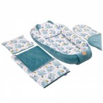 5 delni komplet Jukki Comfort Velvet Baby Bird